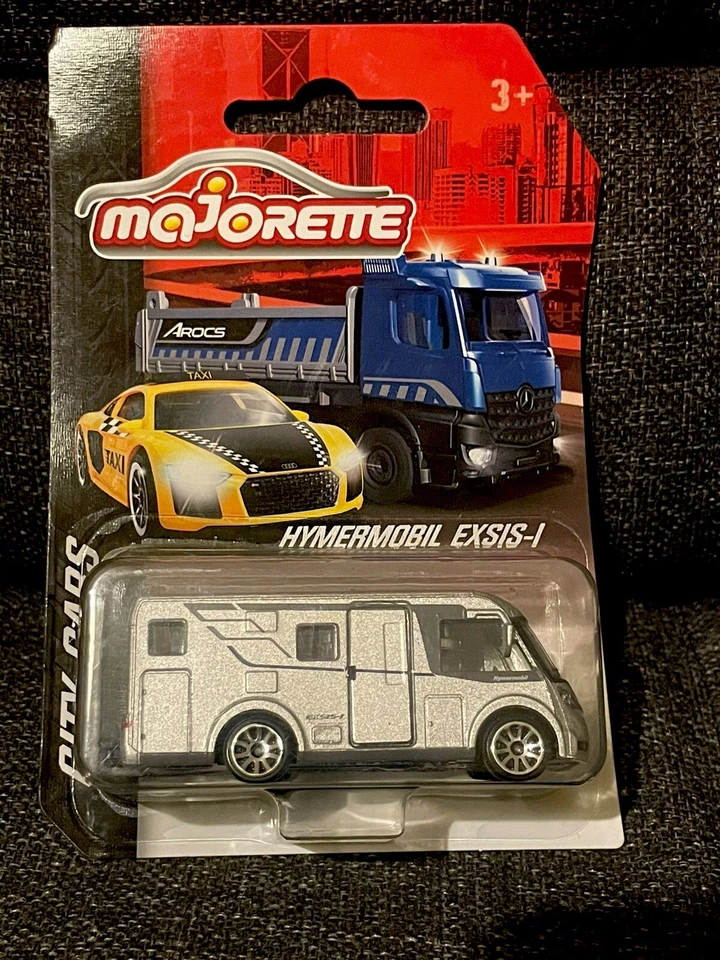 Miniature Majorette Hymermobil Exsis-I Camping-car 1/68 1/64 3 inches Neuf Boite - Photo 1/3