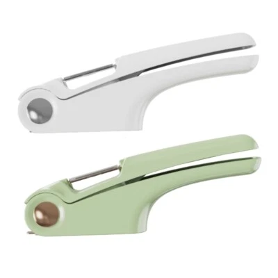 Multifunctional Garlic Press Ergonomic Garlic Smasher Kitchen Cooking Accessory - Image 1 of 4