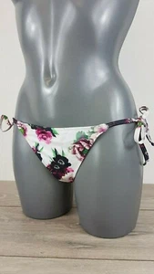 ASOS Blossom Floral Print Tie Side Bikini Bottom multi UK 10 EU 38 A431-28 - Picture 1 of 4