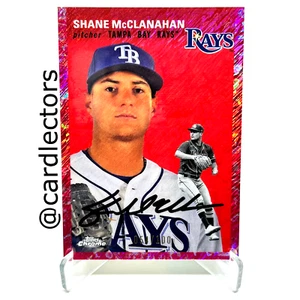 2023 Topps cromo platino SHANE McCLANAHAN #329 toile crema fucsia lava/100 - Imagen 1 de 3