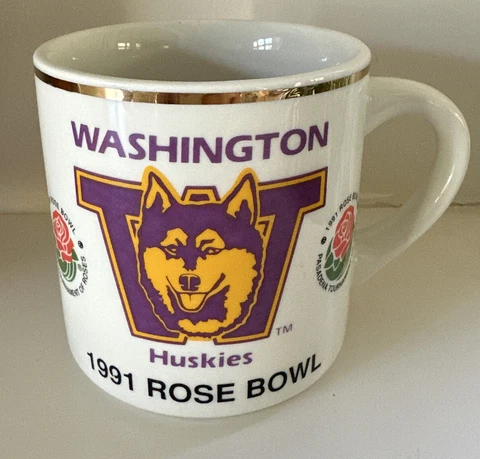 Vintage University Of Washington Rose Bowl Cover