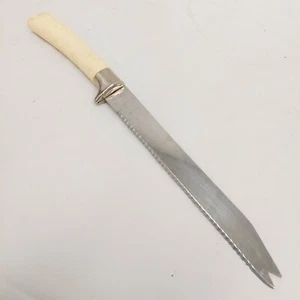 Vintage Eversharp All Purpose Frozen Food Knife Serrated Fork Cutlery Magic Edge - Picture 1 of 6