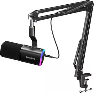 Dynamic Gaming Microphone with Software: USB XLR Podcast Computer Microphone wit - Picture 1 of 8