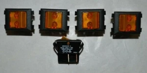 QTY (5) Rocker Power Switch - Arrow England- 2500HA21E-A - Picture 1 of 3