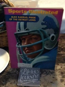 12. Oktober 1970 SPORT ILLUSTRIERTE ZEITSCHRIFT Alex Karras Stolz der Detroit Löwen - Bild 1 von 1