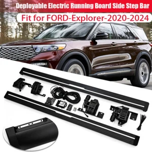 Escalones laterales eléctricos desplegables para Ford Explorer 2020-2024 - Imagen 1 de 23