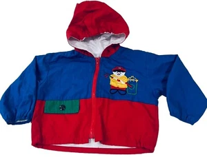 Giacca bambino vintage super cool retrò vintage blocco pompiere ricamato 18 m - Foto 1 di 7