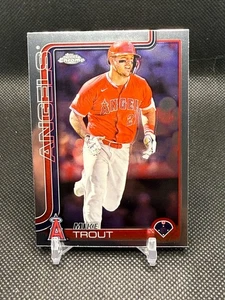 2025 Topps Chrome Mike Trout #100 - Picture 1 of 2