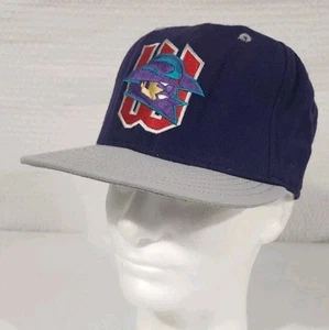 Vintage 90s Wichita Wranglers New Era Milb Fitted Hat Size 7 1/4 - Picture 1 of 11