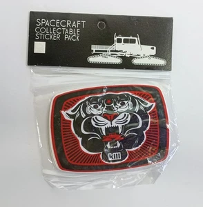Spacecraft Collectable Sticker Pack Pistenbully Snowcat Snowboarding - Picture 1 of 2