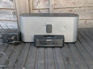 Sony ICF-C1iPMK2 -iPod/iPhone Docking Station AM/FM Clock Radio Tested Working - Picture 1 of 7