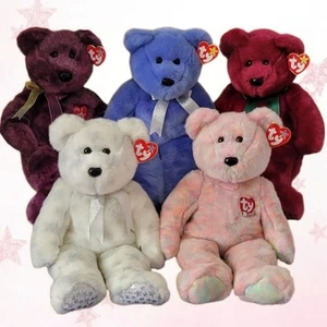 🎉 Paket 5 TY Beanie BUDDIES Bären! MWMT'S! - Bild 1 von 6