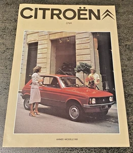 Verkaufsprospekt Citroen LNA - August 1980 - schöner Zustand. - Bild 1 von 3