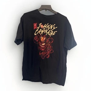 Johnny Gargano Carnage Black XL T Shirt Pro Wrestling Crate WWE NXT PWT - Picture 1 of 8