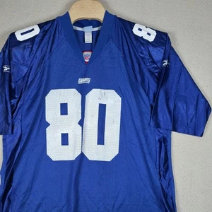 VTG Reebok Jeremy Shockey #80 New York Giants Team NFL Football Jersey Mens 2XL - Picture 1 of 12