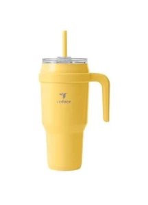 REDUCE 40 oz Stainless Steel Tumbler with Handle Pineapple - Picture 1 of 3