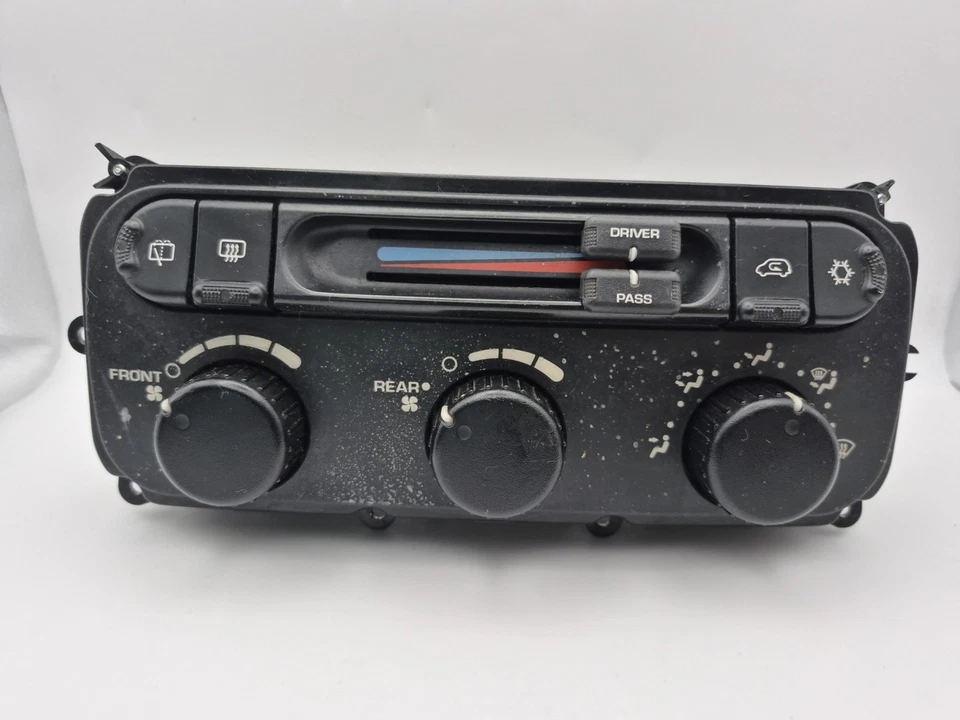 Dodge Caravan 2004-2007 clima temperatura peligro control de aire acondicionado OEM 05134627AA/aire acondicionado trasero Foto 1 de 4