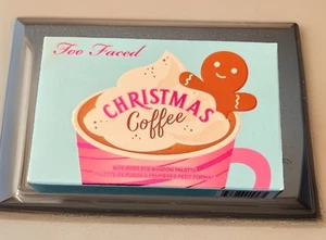 Too Faced Christmas Coffee Infused Eye Shadow Palette 8 shades Limited Edition - Picture 1 of 8