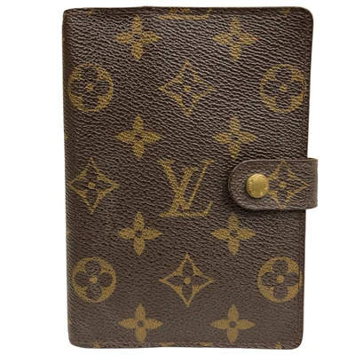 Auténtica cubierta para cuaderno Louis Vuitton Agenda PM monograma planificador de día R20005 Foto 1 de 4