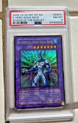 YUGIOH ELEMENTAL HERO AQUA NEOS 1ST EDITION POTD-EN031 - Image 1 of 2