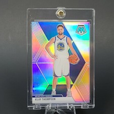 Klay Thompson SILVER HOLO MOSAIC PRIZM CARD - WARRIORS - INVESTMENT 