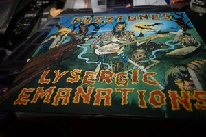 THE FUZZTONES orig LYSERGIC EMANATIONS USA VINYL LP EX GATEFOLD PSYCH - Picture 1 of 8