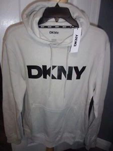 Sudadera con capucha DKNY para hombre color tostado talla pequeña - Precio de venta sugerido por el fabricante 89,50 USD - Imagen 1 de 2