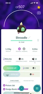 Pokémon Go | Shroodle | Trade 20K Stardust (Random) - Picture 1 of 1