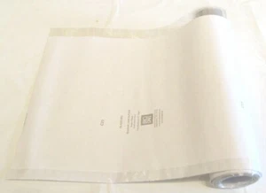 5 yard roll 12" Brodart Just-a-Fold Book Jacket Covers 2 MIL super clear mylar - Foto 1 di 1