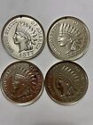 Set of 4 !! New Giant, Liberty, Jumbo 3" US Coin Replica Paperweight or Coaster