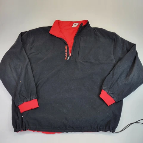 NASCAR Sweater Men XXL Mock Zip Pullover Sweatshirt Kasey Kahne Racing Adult 2XL Cover