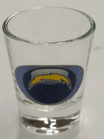 NFL Los Angeles Chargers Shot Glass, NEW (Vortex) Cover