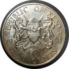 Monnaie Kenya - 1991 - 10 cents Arap Moi Non-magnétique
