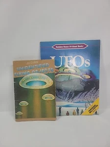 Vintage UFO 1977 1987 Random House Kinderbücher mit Poster - Bild 1 von 10
