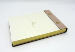 Desk Notepad 5x7" Leather Cover Refillable 250 Pages Graphic Image Nude - Picture 1 of 7