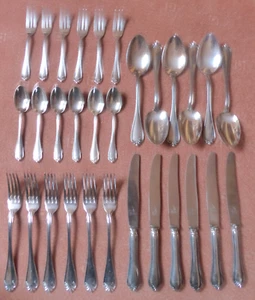 Besteck Wilkens - Martin 515 - Silber 90, 30 Teile Vorspeisen- oder Dessertgr. - Bild 1 von 2
