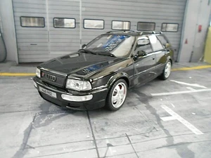 AUDI 80 Typ89 RS2 RS 2 Quattro Avant schwarz Porsche Resin otto model NEU 1:18 - Bild 1 von 4