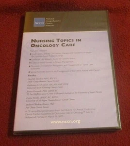 Nursing Topics in Oncology Care NEW SEALED National Comprehensive Cancer Network - Picture 1 of 1