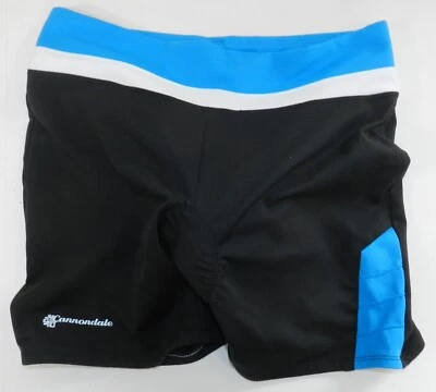 Cannondale Padded Bike Shorts Size LARGE "feel it" cycling shorts pull on (nn42) - Image 1 of 4