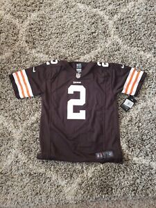 Johnny Manziel #2 Cleveland Browns Nike Football Jersey Size Youth Large
