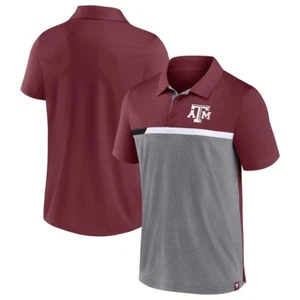 New with tags Texas A&M University Aggies Fanatics men's 2XL polo golf shirt NWT - Picture 1 of 3