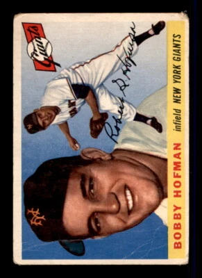 1955 Topps #17 Bobby Hofman - Image 1 of 2