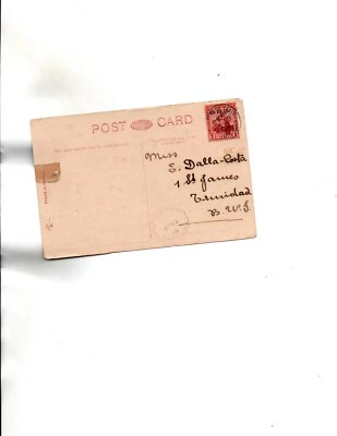 Тринидад и Тобаго Sc#B3 -FDC отменен 19/10/1916 - Изображение 1 из 2