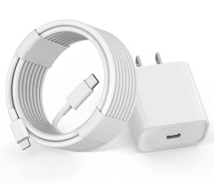 Original USB-C Fast Charger For iPhone 16 15 Pro Max XS 8 Universal Type C Cable - Picture 1 of 22