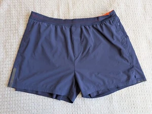Rhone Shorts Men XXL 2XL Blue 4" Swift Short Lined Performance Tech Stretch - Picture 1 of 14