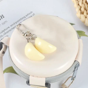 Garlic Pendant Key chain Student Couple Personality Bags Pendant Car Keyring - Picture 1 of 12