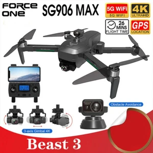 SG906 MAX Beast 3 GPS Drone Laser Obstacle Avoidance 5G WiFi 4K FPV Quadcopter - Picture 1 of 24