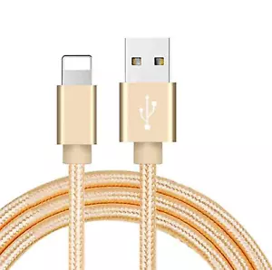3m 2m 1M geflochten lang USB schnelles Ladekabel Kabel für iPhone SE 2020 2022 2016 - Bild 1 von 5