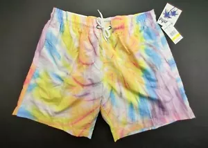 Trunks Surf n Swim Hippie Tie Dry Men's Medium Quick Dry Tech 6" Trunks/Shorts - Picture 1 of 11