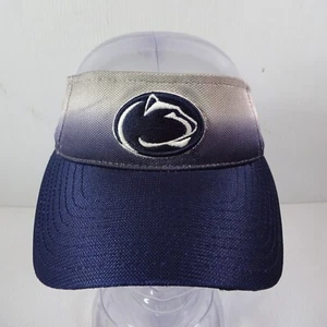 PUMA Penn State Univ Logo Adjustable Visor Hat - Outdoor Hiking Golf Fishing - Picture 1 of 9